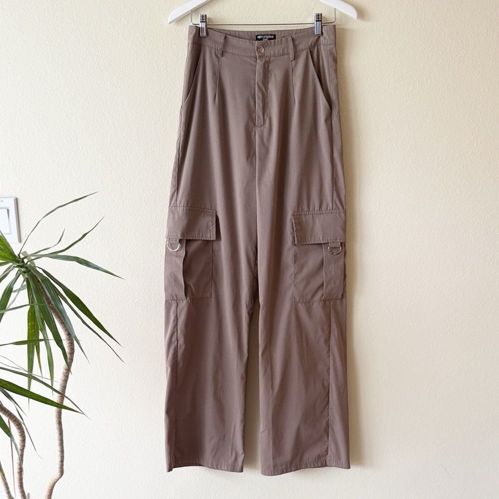 Pretty Little Thing Cargo Wide Leg Pants